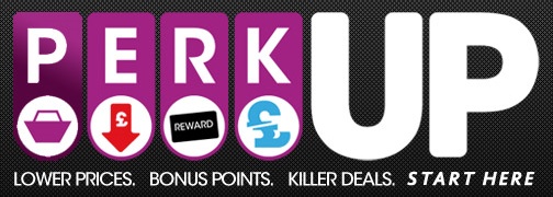 GAME.co.uk PERK UP promotion