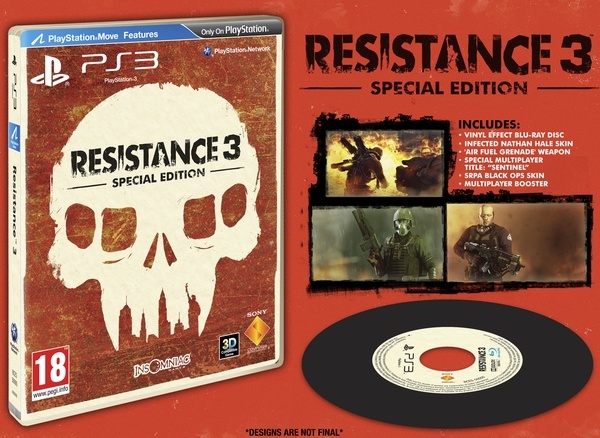 Resistance 3 Special Edition Contents