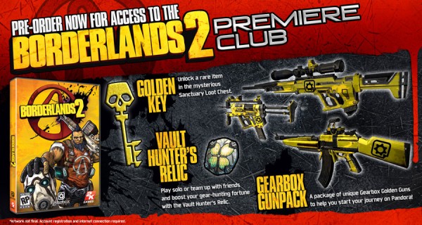 Borderlands 2 - Premiere Club