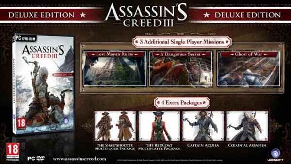 Assassin's Creed 3 Digital Deluxe Edition