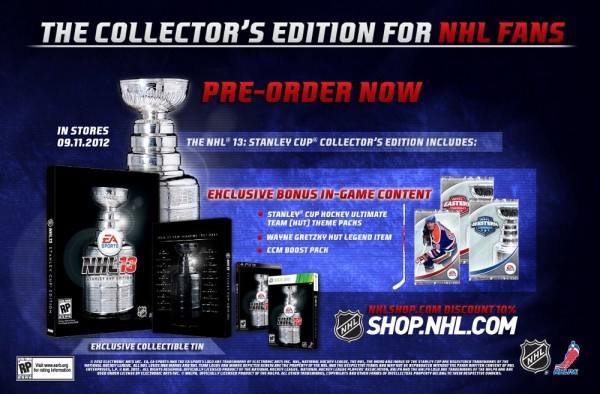 NHL 13 Stanley Cup CE