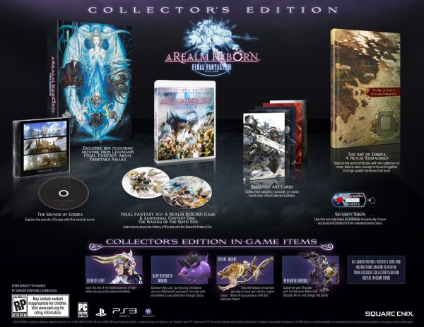 FFXIV Realm Reborn Collectors Edition