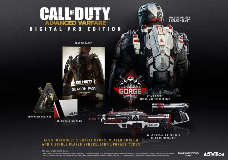 Advanced Warfare Digital Pro Edition