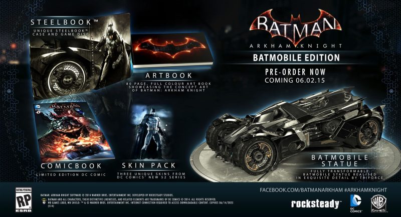 Arkham Knight Batmobile Edition