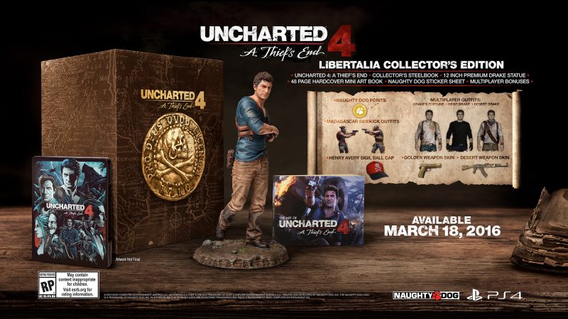 Uncharted 4 Collector's Edition