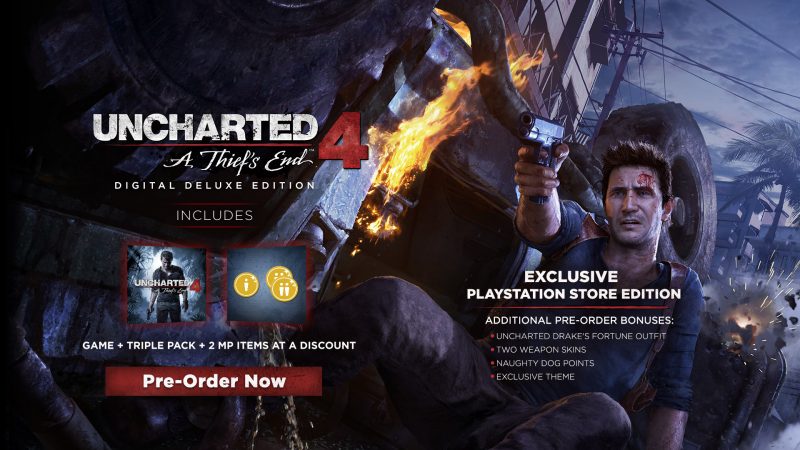 Uncharted 4 Digital Deluxe Edition