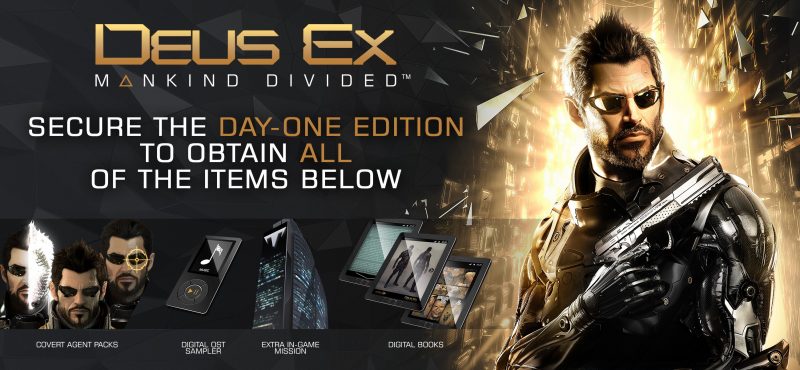 Mankind Divided Day One Edition