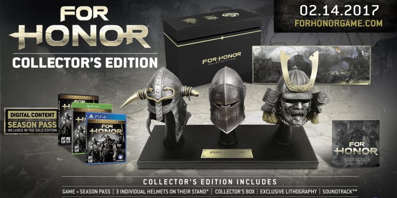 For Honor Uplay Collectors Edition