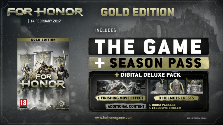 For Honor Gold Edition