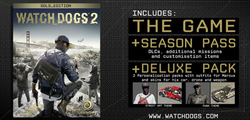 Watch Dogs 2 Gold Edition