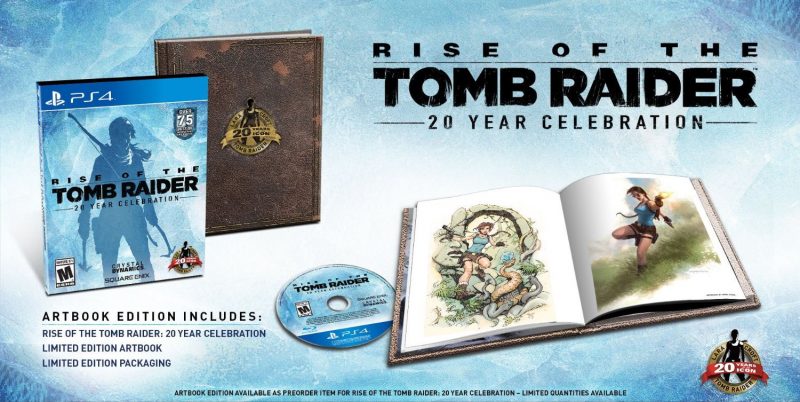 RotTR: 20 Year Celebration Artbook Edition