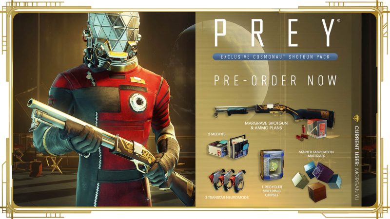 Prey - Cosmonaut Shotgun Pack