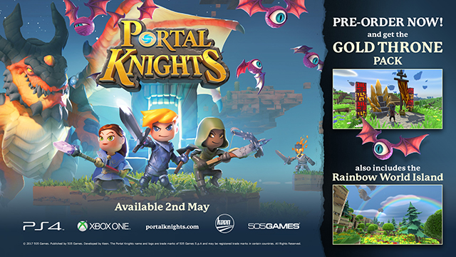 Portal Knights - Gold Throne Pack