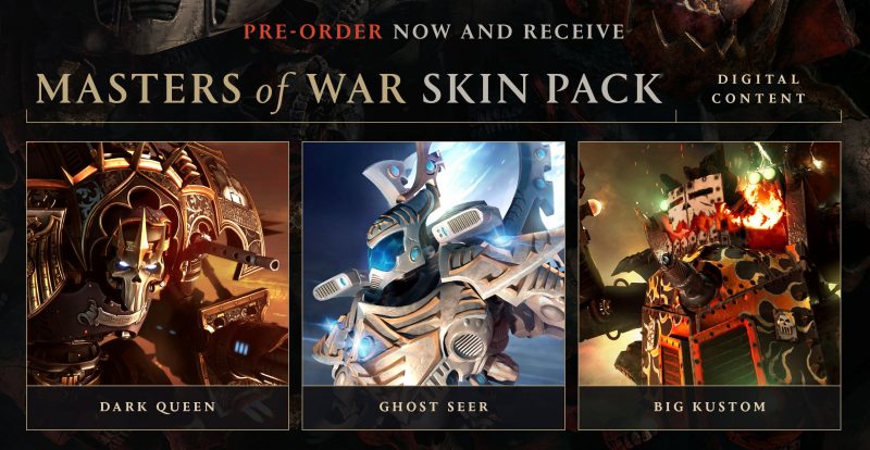 Dawn of War III - Masters of War Skin Pack