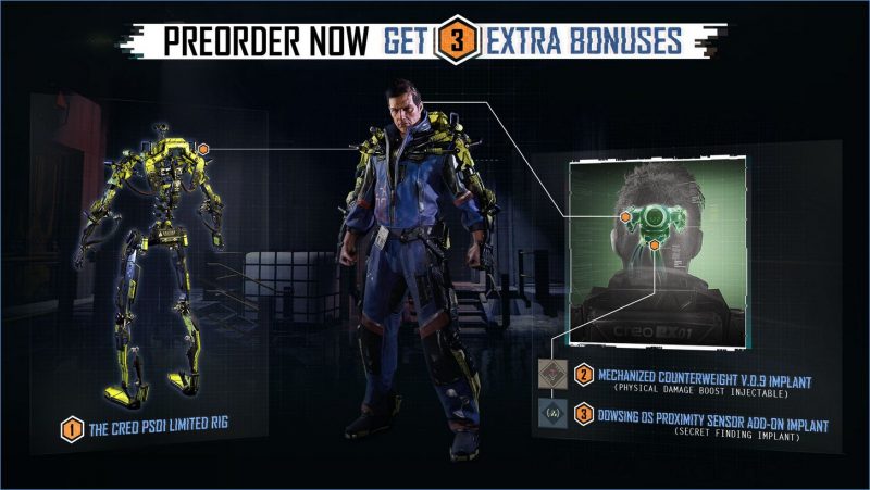 The Surge - Pre-Order Bonuses