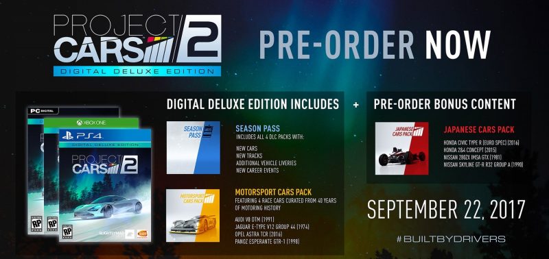 Project CARS 2 - Digital Deluxe Edition