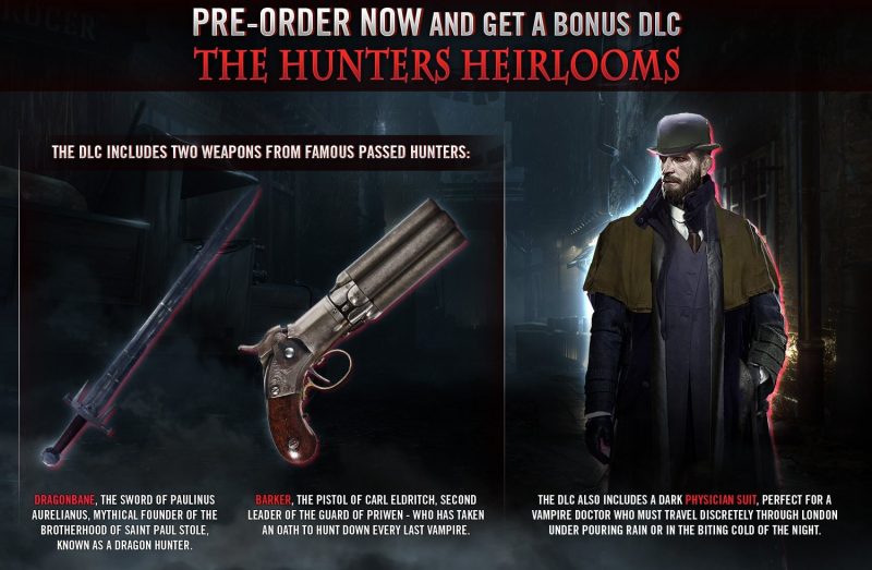 Vampyr - Hunters Heirlooms DLC