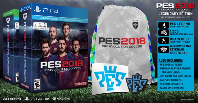 Pro Evolution Soccer 2018 - Legendary Edition