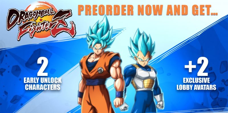 Dragon Ball FighterZ - Pre-Order Bonuses