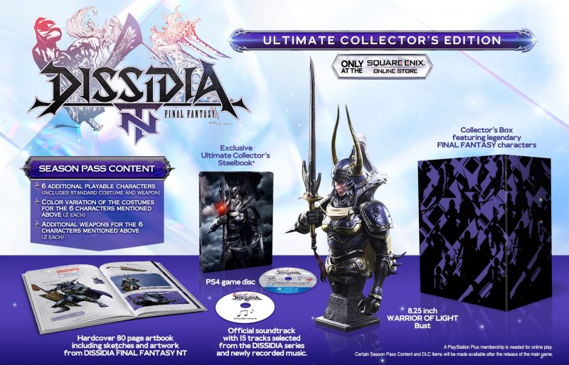 Dissidia Final Fantasy NT - Ultimate Collector's Edition