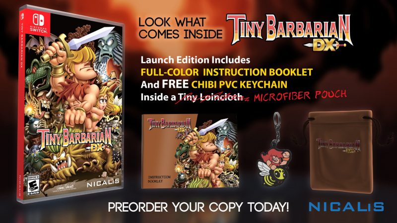 Tiny Barbarian DX - Launch Edition