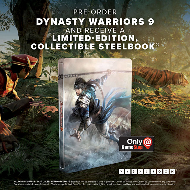 Dynasty Warriors 9 - SteelBook
