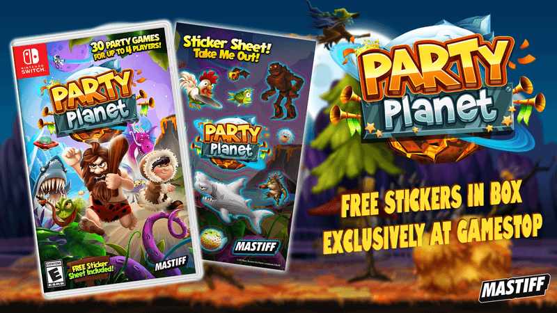 Party Planet - Bonus Stickers