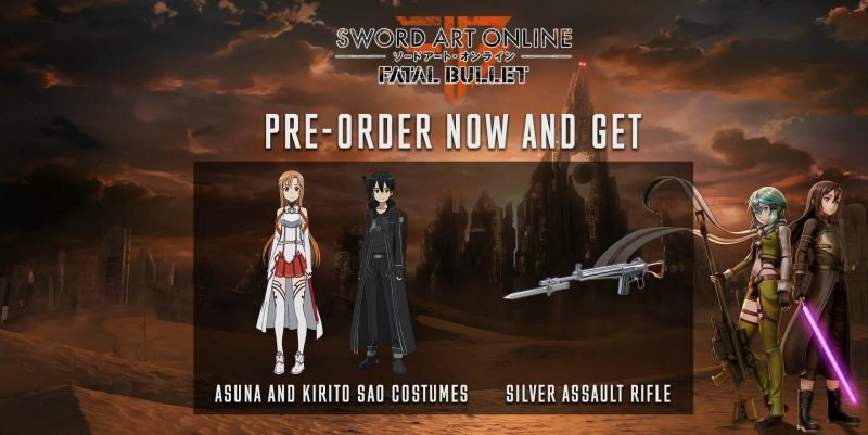 Sword Art Online: Fatal Bullet - Pre-Order Bonuses