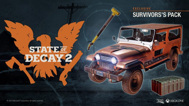 State of Decay 2 - Survivor's Pack