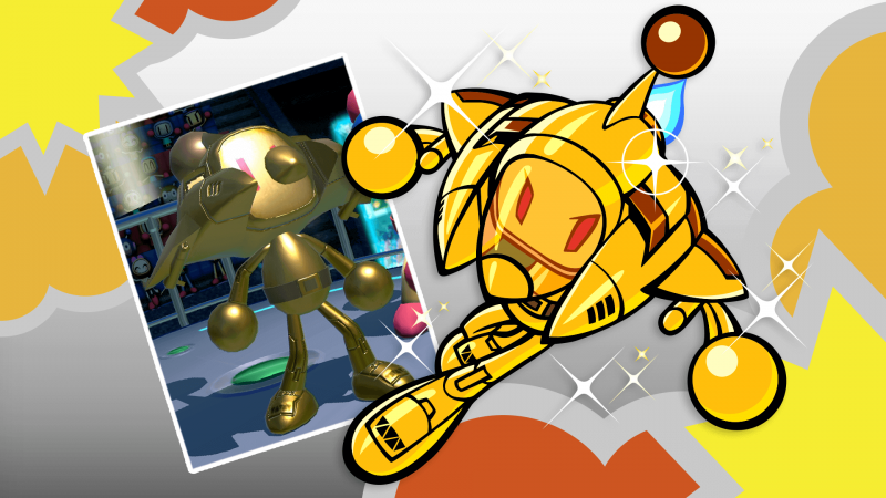 Super Bomberman R - Golden Vic Viper Bomber