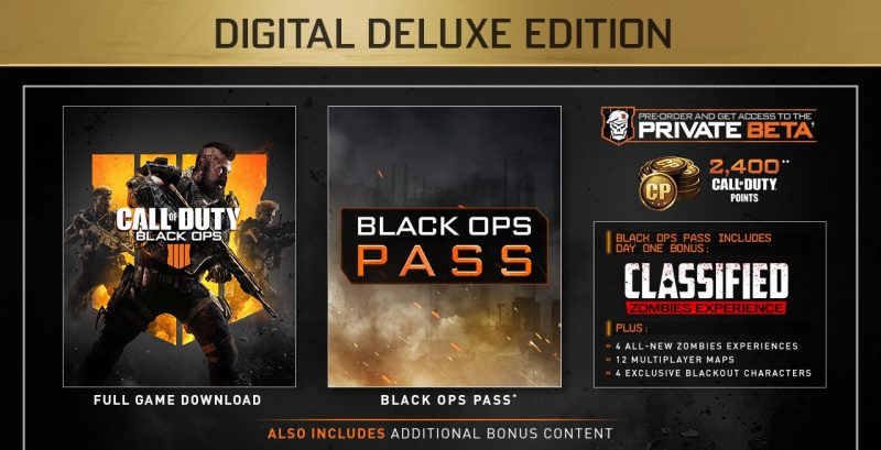 Call of Duty: Black Ops 4 - Deluxe Edition
