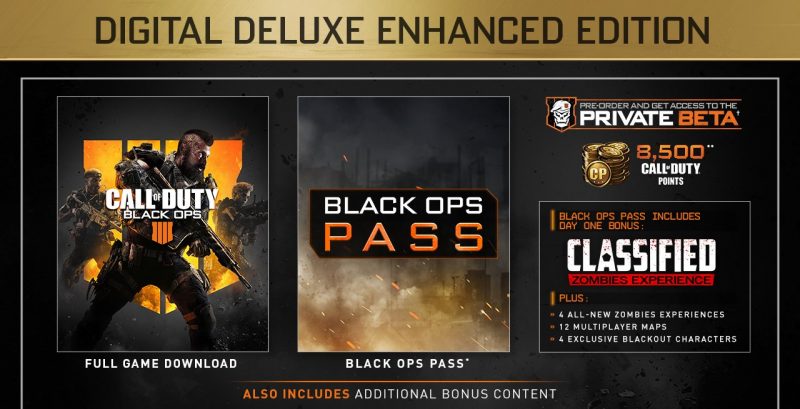 Call of Duty: Black Ops 4 - Deluxe Enhanced Edition