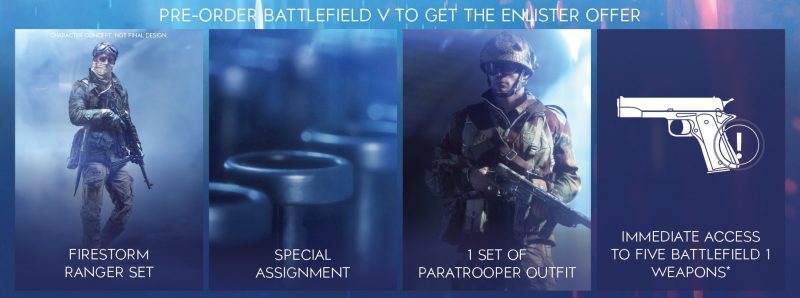 Battlefield V - Enlister Offer