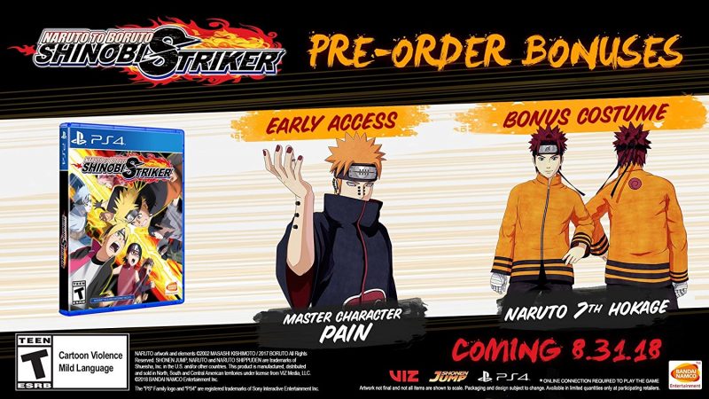 Naruto to Boruto: Shinobi Striker - Pre-Order Bonuses