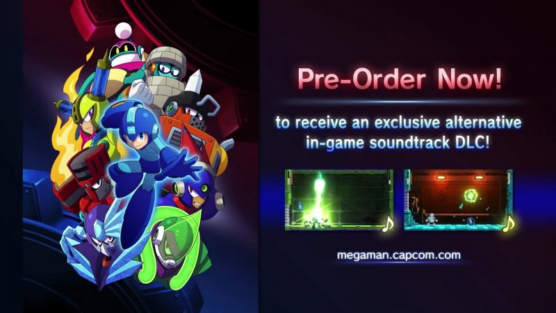 Mega Man 11 - Alternate Soundtrack DLC