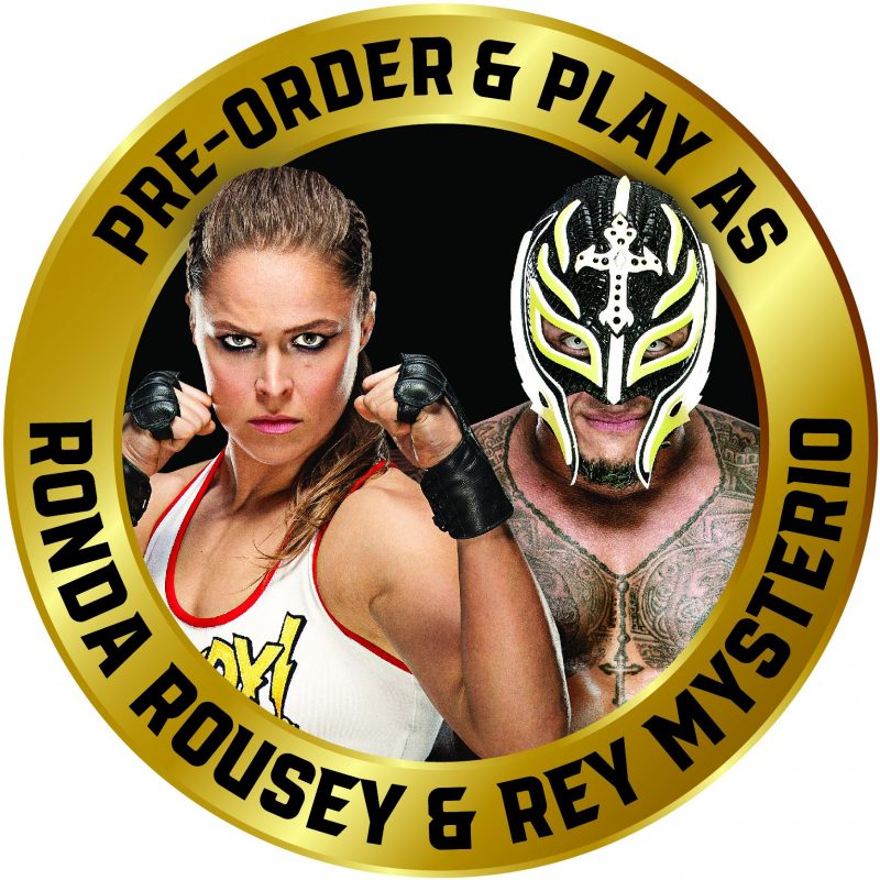 WWE 2K19 - Rey Mysterio & Ronda Rousey 