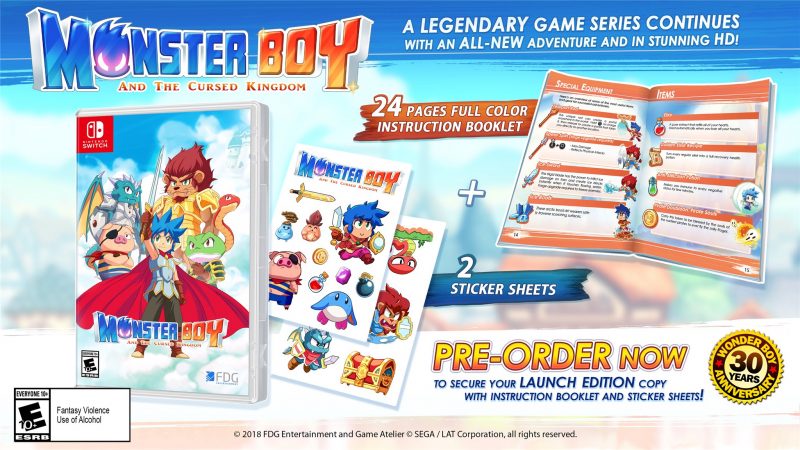 Monster Boy and the Cursed Kingdom - Launch Edition