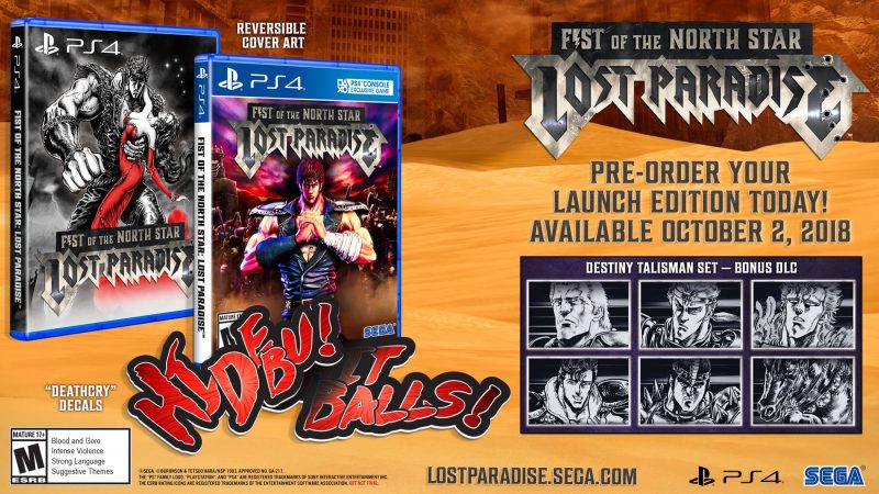 Fist of the North Star: Lost Paradise - Launch Edition