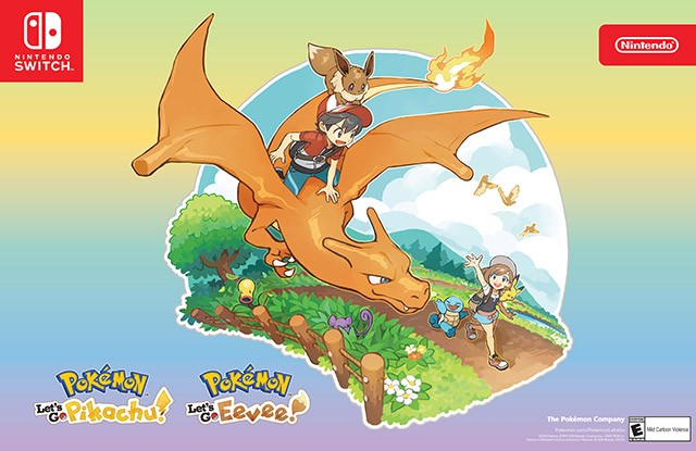 Pokemon Let's Go - GameStop Poster
