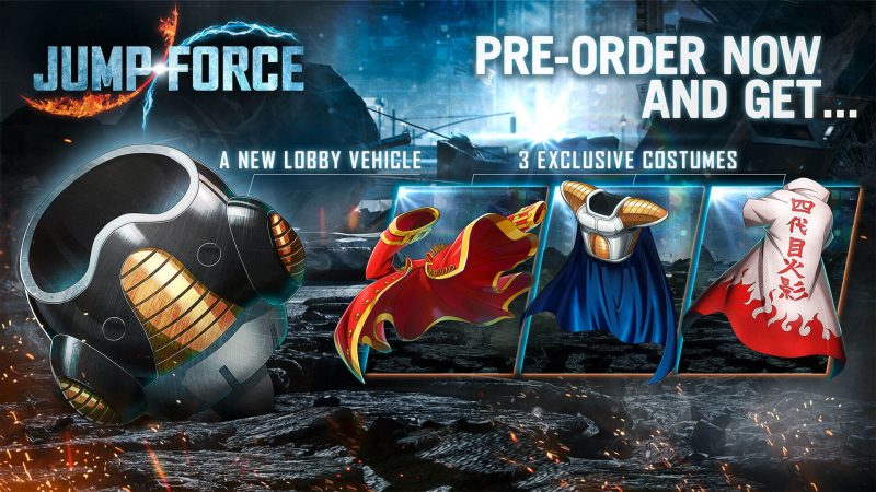 Jump Force - Pre-Order Bonuses