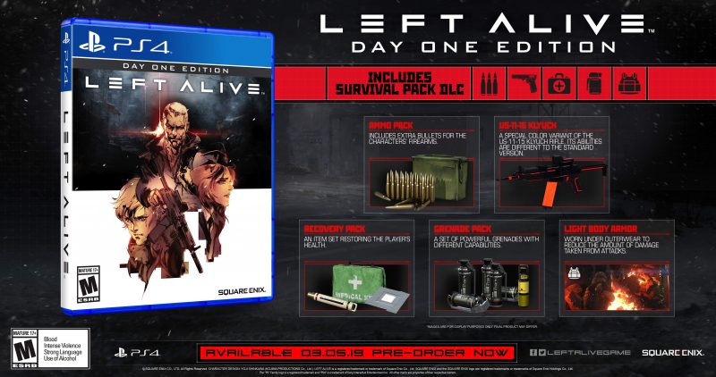 Left Alive - PS4 Day One Edition