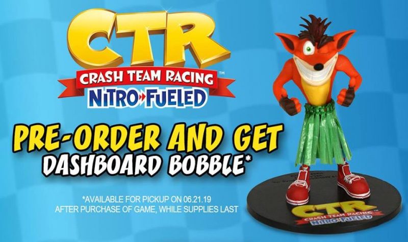 Crash Team Racing Nitro-Fueled - Dashboard Bobble