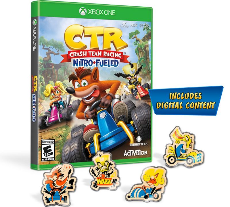 Crash Team Racing Nitro-Fueled - Nitros Oxide & Pin Bundle