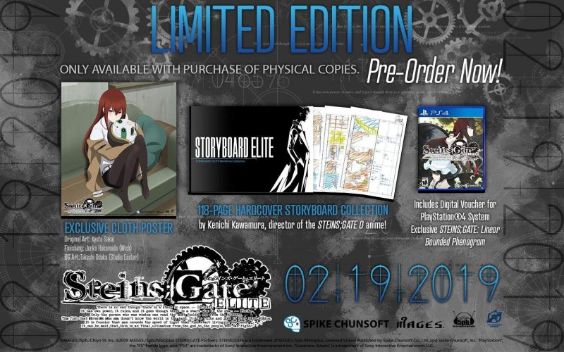 Steins;Gate Elite - Limited Edition