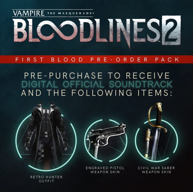 VtM: Bloodlines 2 - First Blood Pack