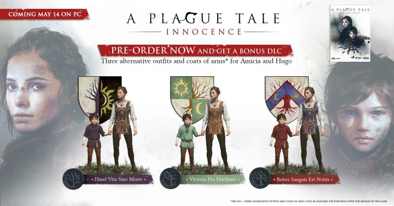 A Plague Tale: Innocence - Pre-Order Bonuses