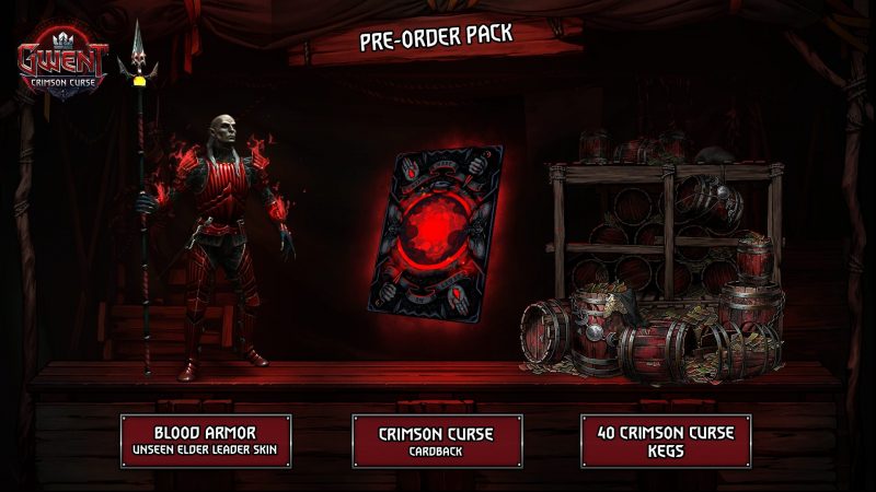 GWENT: Crimson Curse - Pre-Order Pack