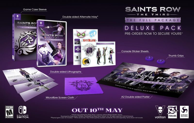 Saints Row: The Third for Switch - Deluxe Pack