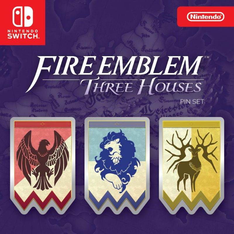 Fire Emblem: Three Houses - Pin Set