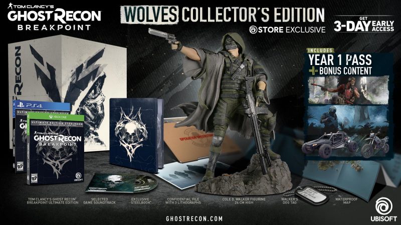 Ghost Recon Breakpoint - Wolves Collector's Edition